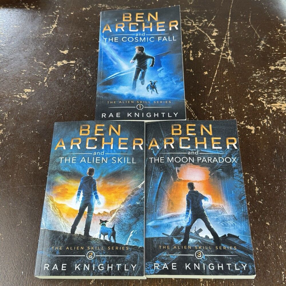 Ben Archer The Alien Skill Series Books 1-3 Bundle Paperback Rae Knightly 2020